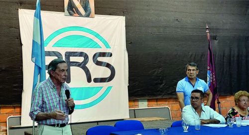 El PRS apoyará la reelección de Gustavo Sáenz