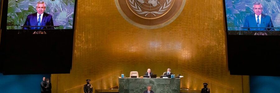 Alberto Fernández pidió levantar los bloqueos a Cuba y Venezuela y criticó al FMI en su discurso ante la ONU