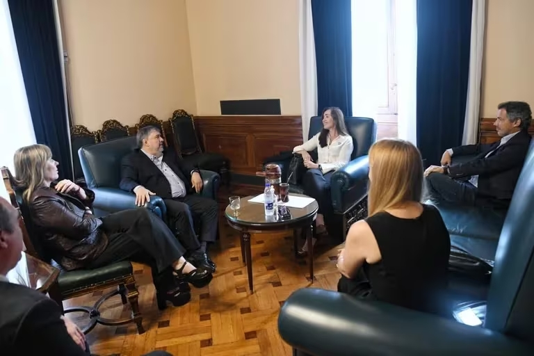 La reunión de Villarruel con los jefes de bloques del actual oficialismo