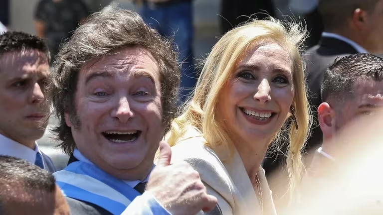 Karina Milei será la secretaria general de la Presidencia (Photo by Cezaro DE LUCA / AFP)