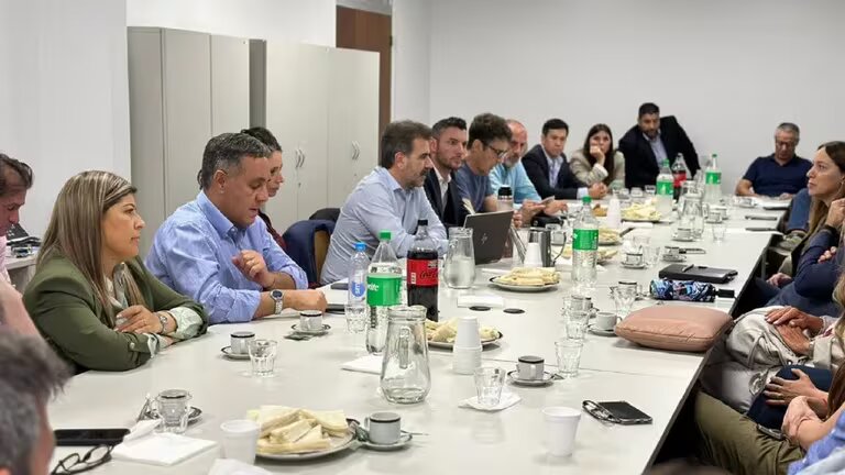 Reunión del bloque de diputados PRO