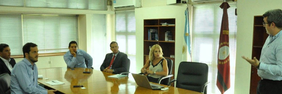 LA MINISTRA BIBINI RECIBIÓ A DIRECTIVOS DE LA EMPRESA PLUSPETROL