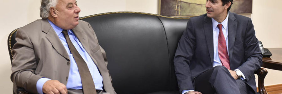 URTUBEY RECIBIÓ AL PRESIDENTE DE LA JUNTA FEDERAL DE CORTES Y TRIBUNALES  DE JUSTICIA PROVINCIALES