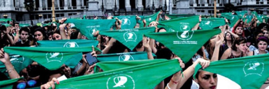 El Congreso lució verde las 8 horas de debate por el aborto