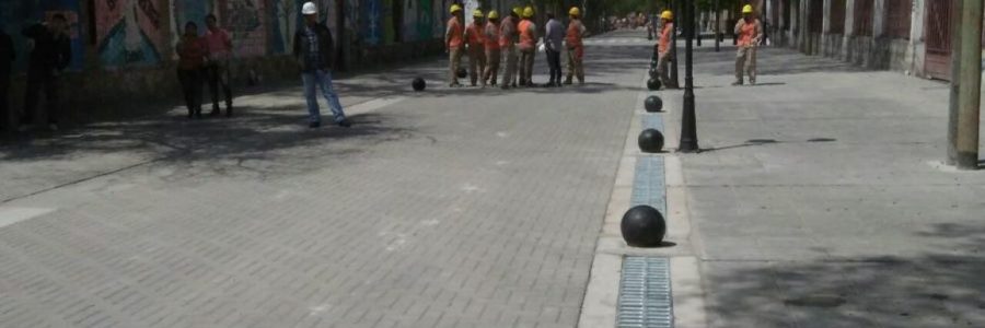 La semana próxima comenzaría la segunda etapa de obras en el Corredor de la Fe