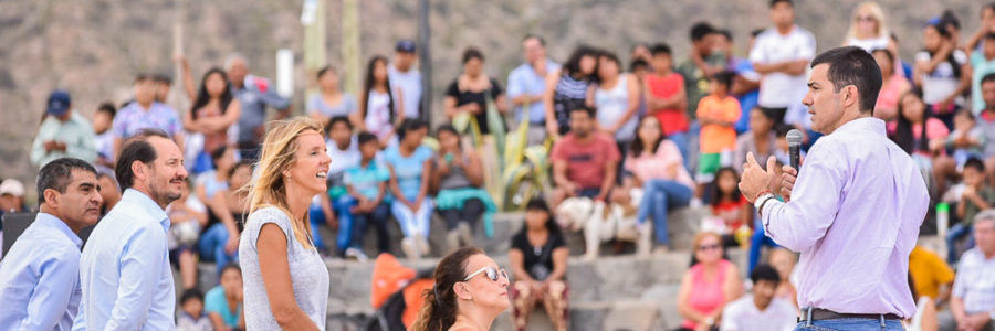 En Cafayate se inauguró el Parque de la Familia, lugar de encuentro y potenciador del turismo