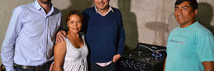 Se financió la conexión domiciliaria de agua, gas y cloaca a más de 2.800 familias salteñas