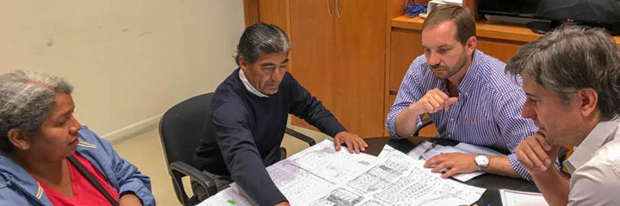 Trabajo conjunto entre Aguas del Norte y vecinos de Santa Mónica