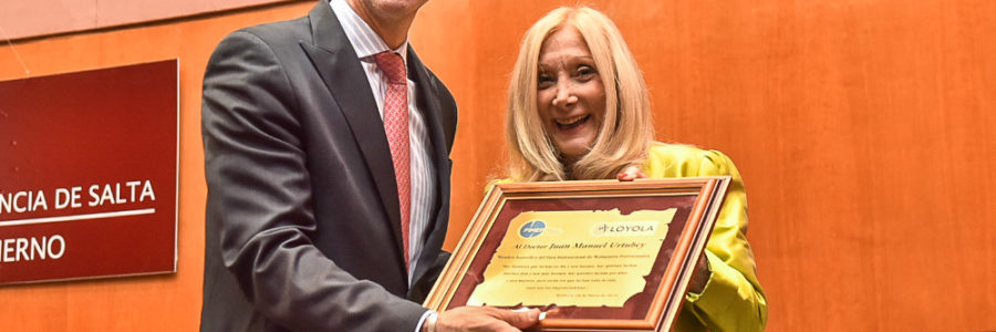 Urtubey fue reconocido por el Foro Internacional de Mediadores por su trabajo en mediación como política pública