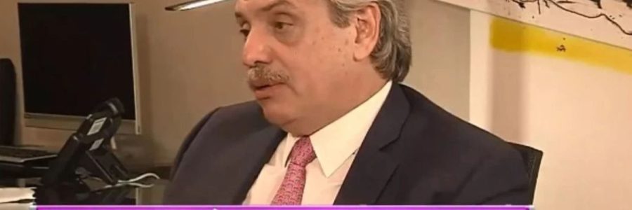 Alberto F: “Tengo miedo que vuelva a ganar Macri porque nos quedamos sin país”