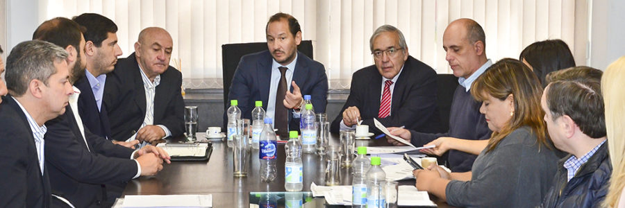 Funcionarios analizaron el PAS con autoridades de ambas cámaras legislativas