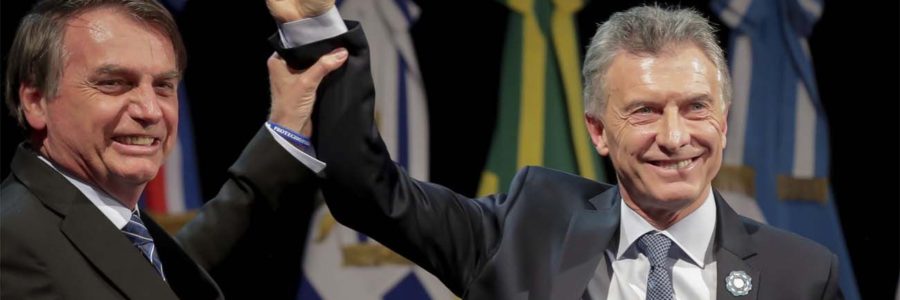 Mauricio Macri visita a Jair Bolsonaro en su último viaje internacional como presidente