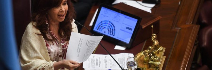 Ley Ómnibus: arduo debate, con el debut de Cristina