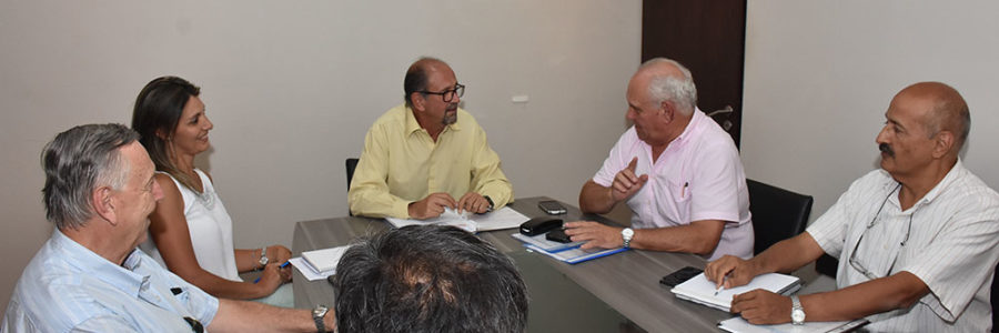 Reuniones del gabinete del Ministerio de Infraestructura con intendentes y legisladores
