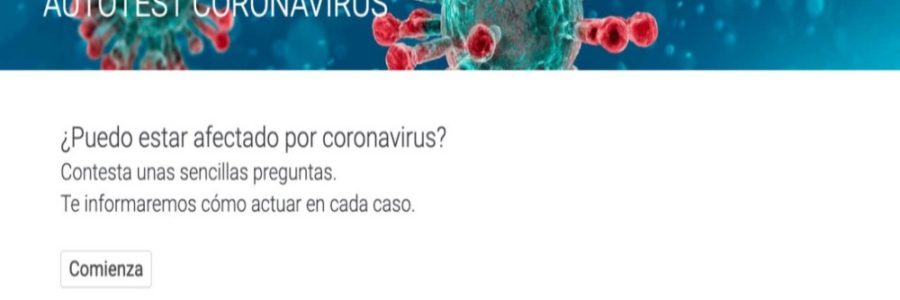 Está disponible test on-line para informar y detectar casos potenciales de coronavirus