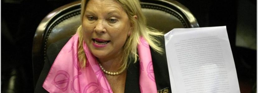 Con un audio, Elisa Carrió se despidió del Congreso: “Mil disculpas a los que me odian”