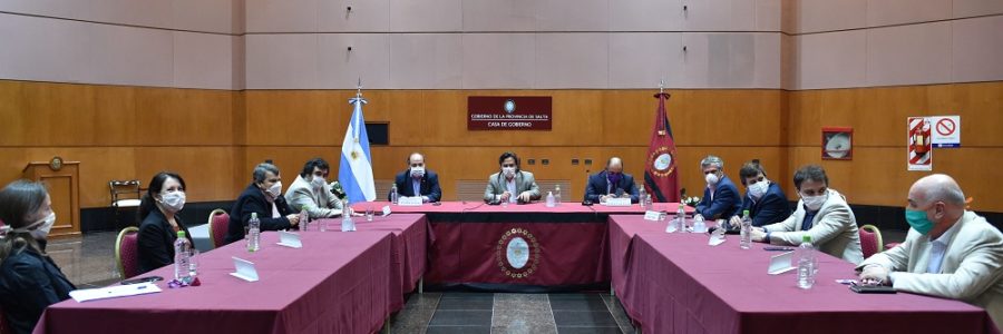 Sáenz ratificó el acompañamiento del Gobierno a los sectores económicos que están sin actividad