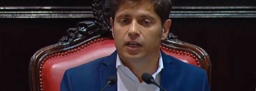 El test de coronavirus de Axel Kicillof dio negativo