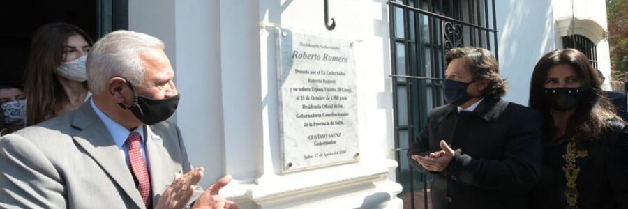La Provincia recibió la casa familiar donada en vida por el exgobernador Roberto Romero