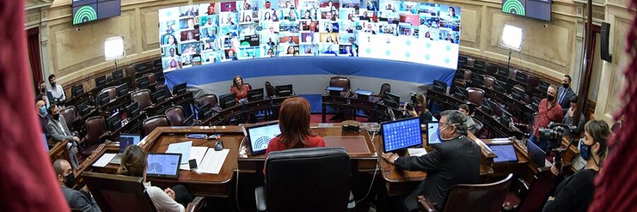 Peligran las sesiones virtuales en el Congreso tras el desplante de Cristina Kirchner a Esteban Bullrich