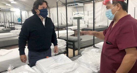 Desde hoy funcionarán 60 nuevas camas con oxígeno en el San Bernardo