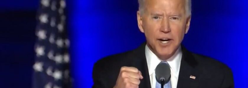 Joe Biden habló por primera vez como presidente: «Debemos unirnos y restablecer el alma de Estados Unidos»