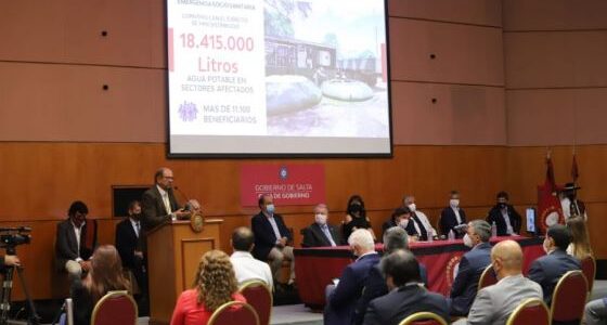 Plan de desarrollo estratégico de obras públicas, base del Gobierno salteño