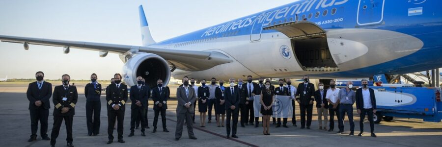 Arriba hoy a Moscú el avión que traerá las primeras dosis de vacunas a Argentina