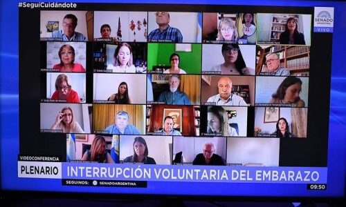 Tiene dictamen favorable en el Senado el proyecto de ley del aborto