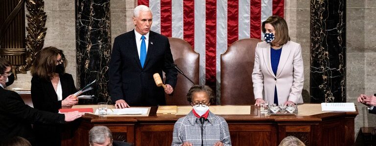 El Congreso certificó a Joe Biden como presidente de Estados Unidos