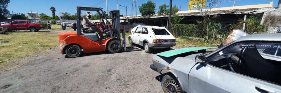 Se prepara el predio de calle Catamarca para ser restituido al club Juventud Antoniana