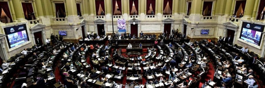 La Cámara de Diputados nacional sesionará por primera vez en el año