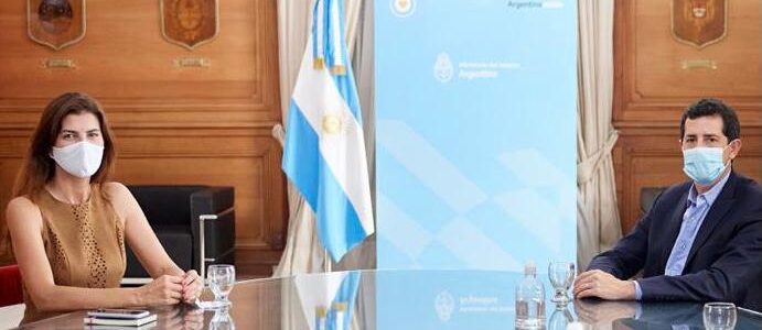 Bettina Romero y Wado de Pedro analizaron proyectos de desarrollo y obras para la ciudad de Salta