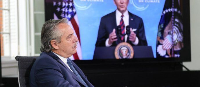 En cumbre climática, Alberto Fernández advirtió por el «sobreendeudamiento irresponsable»