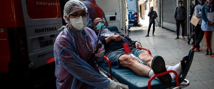 Sudamérica, el nuevo punto caliente en la propagación del virus