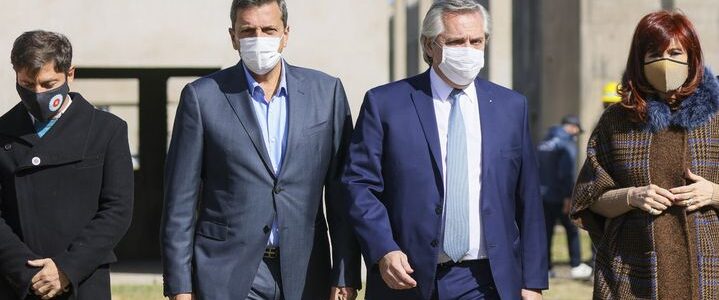 Para la foto: el Frente de Todos se esfuerza en mostrar unidad