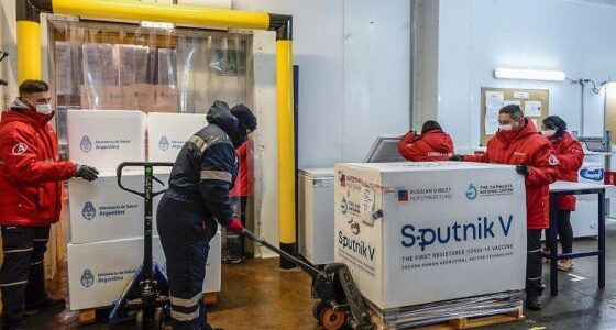 La Provincia recibió una nueva partida del primer componente de la Sputnik V