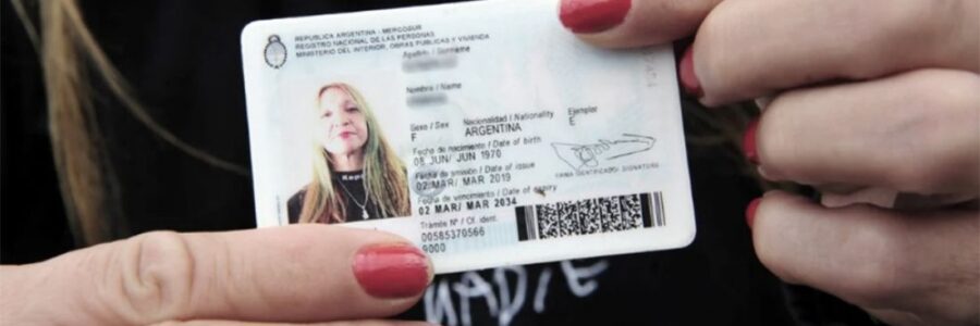 Desde hoy, las personas no binarias podrán elegir “X” en el DNI