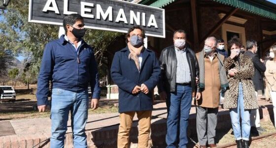 El gobernador Sáenz inauguró el Centro de Interpretación de la Quebrada de las Conchas en Alemanía