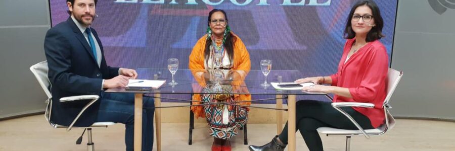 Octorina Zamora quiere ser la voz de comunidades indígenas en el Congreso