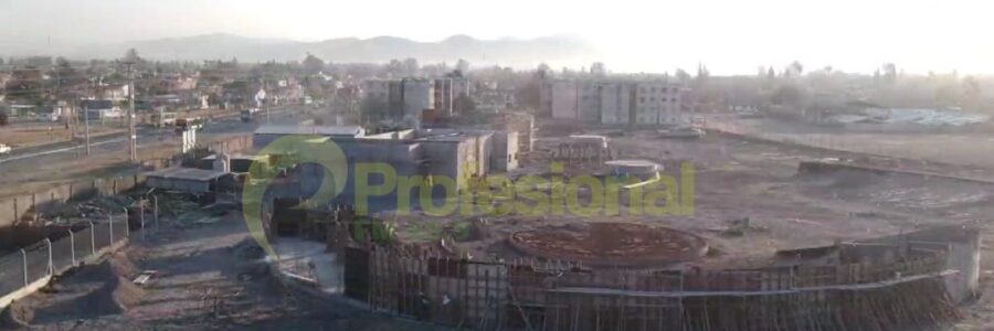 El nuevo parque urbano de zona sur tiene un avance de obras del 40%