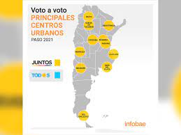 Las 10 ciudades que explican la derrota del gobierno en las PASO