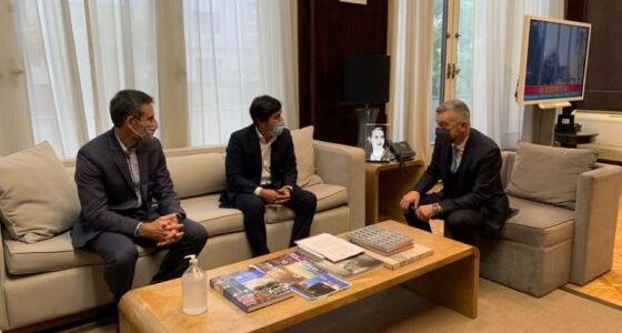 Gestiones en Buenos Aires para continuar fortaleciendo los Parques Industriales