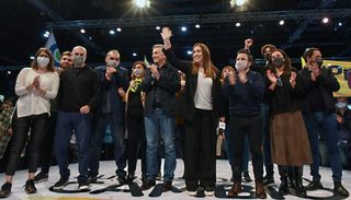 Vidal cerró campaña con JxC: «Este Gobierno nos estafó»