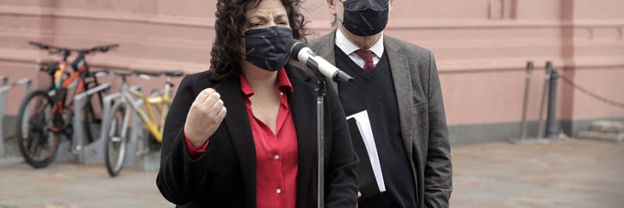 La ministra Vizzotti afirmo que estamos en un momento óptimo, respecto a la situación epidemiológica