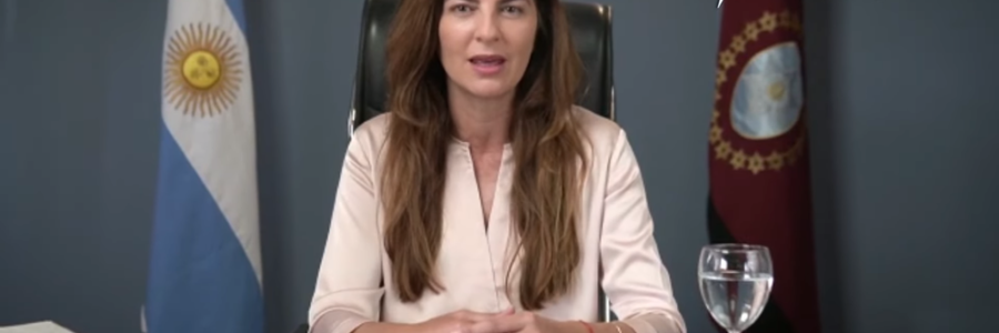 Bettina  habló sobre el reordenamiento del centro y de los manteros