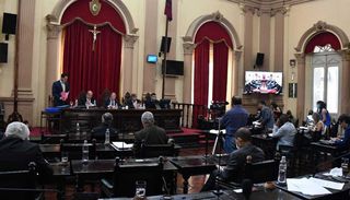 Media sanción para el proyecto de Ley enviada por Sáenz, sobre la intervención a Salvador Mazza