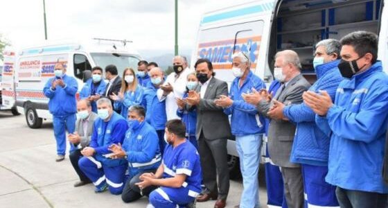 Fortalecen la salud publica: En menos de dos años  65 nuevas ambulancias para la provincia