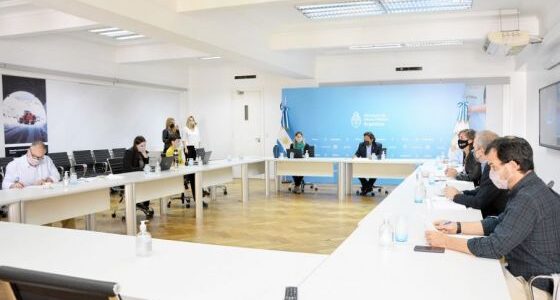 El Gobernado Sáenz se reunió en Buenos Aires con los equipos técnicos del Ministerio de Obras Públicas de la Nación, para agilizar obras