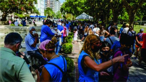 Récord Histórico en Argentina, más de  42.032 nuevos contagios de coronavirus
